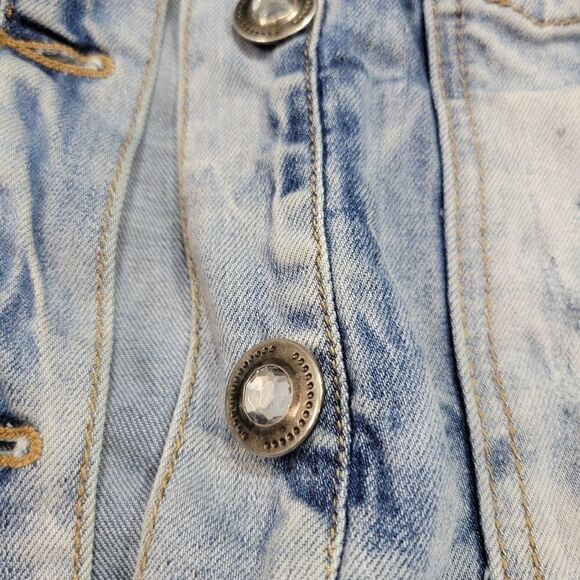 BKE Bling Denim Vest   - Picture 4 of 9